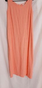 Karin steven 8 petite peach womens dress